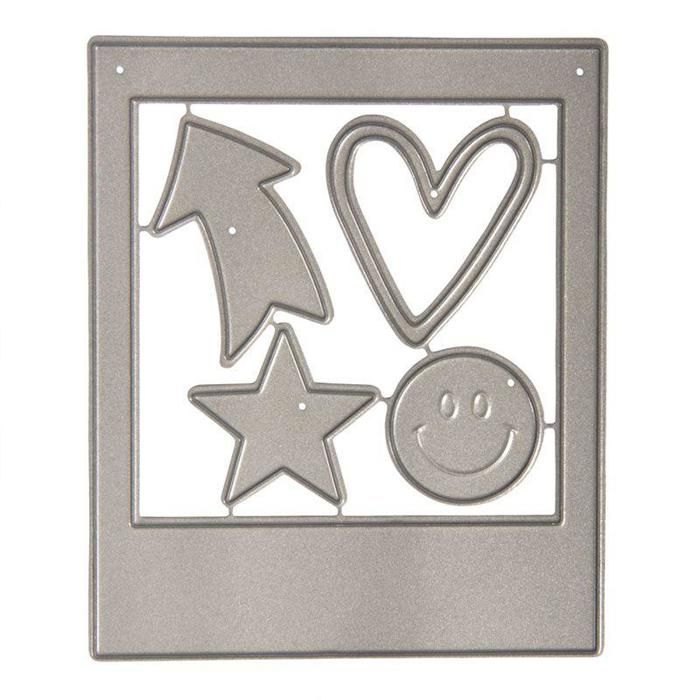 Cutting and Embossing Die - Polaroid Photo Frame 7 X 8.5 Cm
