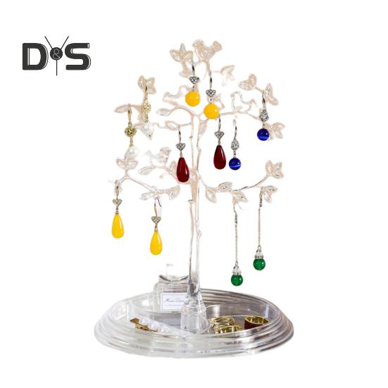 Anti-slip Earring Holder Classification Beautiful Transparent Jewelry Organizer