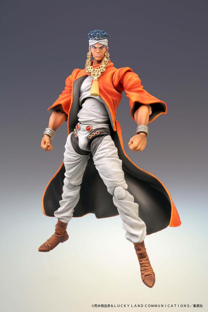 Super Action Statue Bizarre Adventure Part Mohammed Approximately PVC ABS Painted Action Figure "JoJo's 3" Avdol, 160mm, & & Nylon,