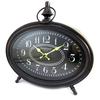 [M3202] - Black 'Vintage Design' Metal Clock