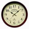 Santell Japanese-Made Retro Wall Clock (Factory) Brown QL662-BR