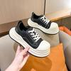Модный дизайнер Все сочетающиеся Увеличивающие рост Холщовые Модные Крупноголовые Унисекс Обувь Спортивная обувь Теннис Женские Повседневные Кроссовки Большого размера