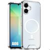 Protective Case - BOOLING® - Samsung Galaxy A06 - Magnetic Ring - Shockproof - Transparent