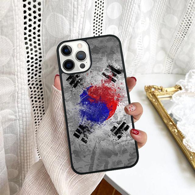 Чехол для телефона с флагом Южной Кореи для Samsung Galaxy S10 S22 S23 S24 Note 10 20 Lite S20 Plus S21 Ultra Задняя крышка