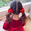 Chinese Style Hair Clip Bow Hairclip Baby Wig Hairpin New Year Headdress Child Hair Accessories