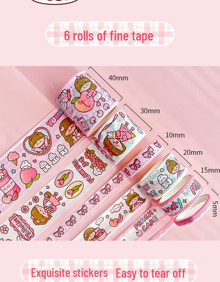 Милый набор блокнотов для девочек 2025 года: Новый подарочный набор для справочника с подарочной коробкой