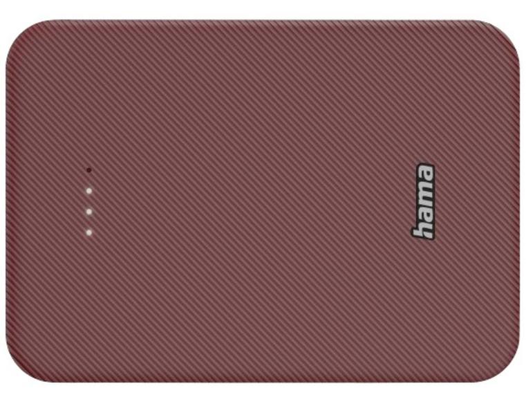 Hama power pack pocket 10000 mah powerbank red
