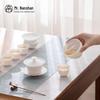 Nanshan Mr. White Porcelain Kung Fu Tea Set - Bell Design