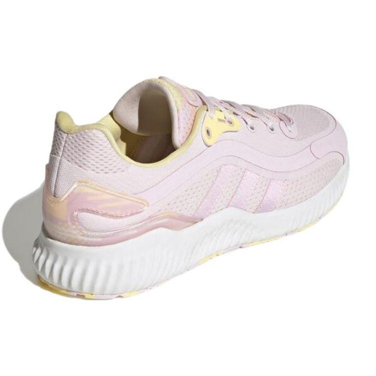 Adidas Jelly Bounce Comfortable Fabric Durable Breathable Low-Top Casual Running Shoes Women Sneaker Pink HQ3588