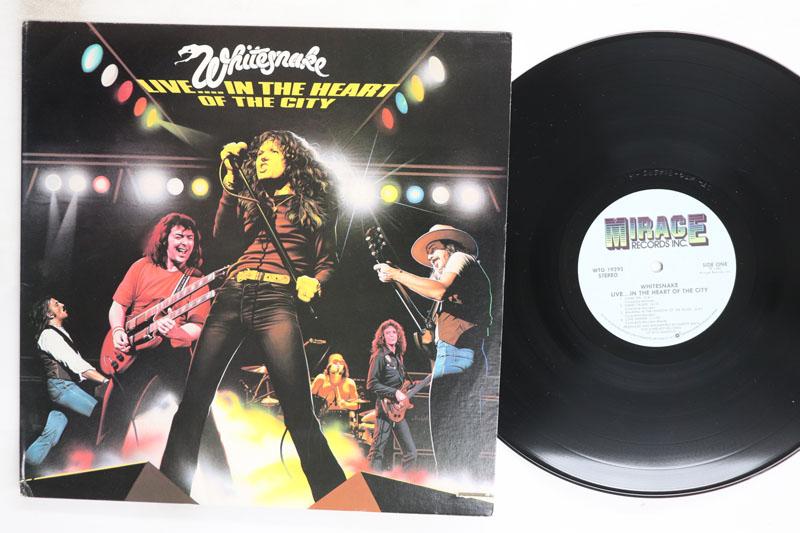 Виниловая пластинка WHITESNAKE Live In The Heart Of The City WTG19292 MIRAGE 1980 US Rock Б/у