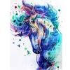 Full 5D Diy Diamond Painting Watercolor Horse Head Embroidery Cross Stitch Home Decor Handmade Gift