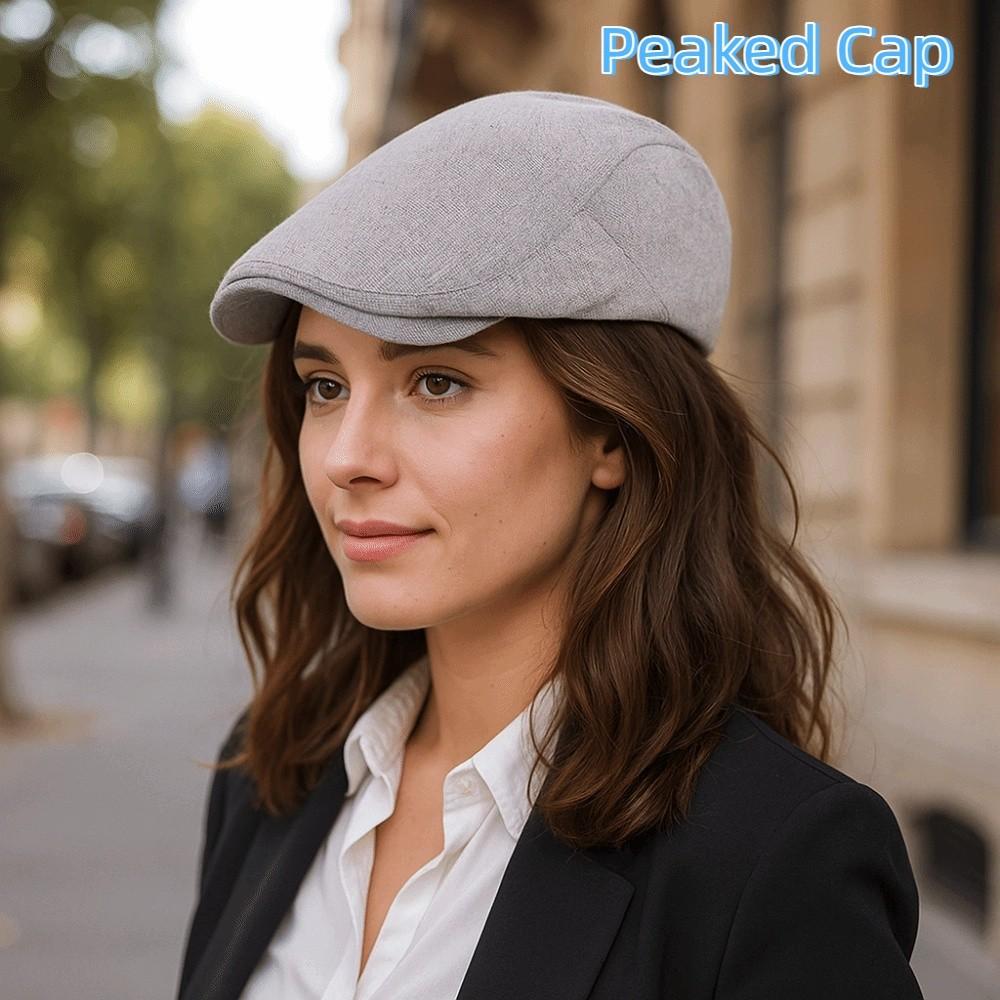 Breathable Duckbill Hats Vintage Forward Hat Fashion Peaked Cap  Cold Weather