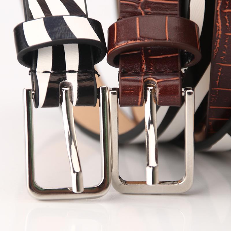 New women's belt personalized animal pattern fashion versatile decorative belt fine clothing jeans with pu belt