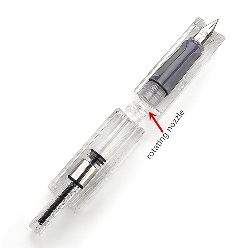 Перьевая ручка Jinhao 58D, 6 цветов, перо F/EF, гладкое письмо, ручка для каллиграфии, премиальные школьные и офисные канцтовары, PK MAJOHN HONGDIAN