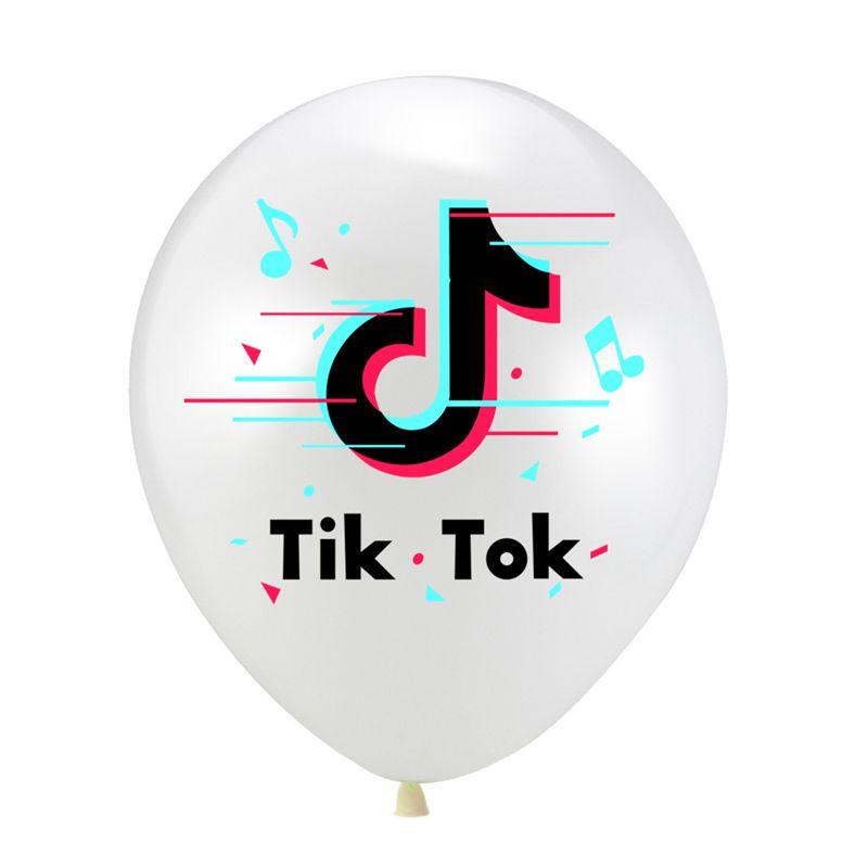 Привлекательный латексный шар в стиле TikTok для ярких украшений на день рождения