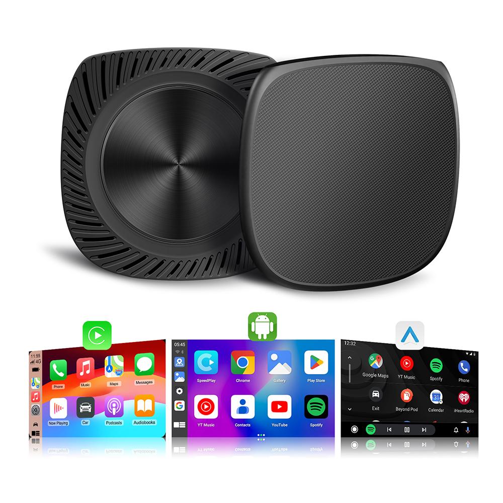 Android 13 SM6115 8-Core CarPlay Smart Video TV Box 4G LTE WiFi Wireless CarPlay Android Auto Car USB Adapter 64G FOTA Upgrade