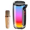Bluetooth Karaoke Machine Multifunctional Wireless Portable Mini Bluetooth Speaker with Microphone