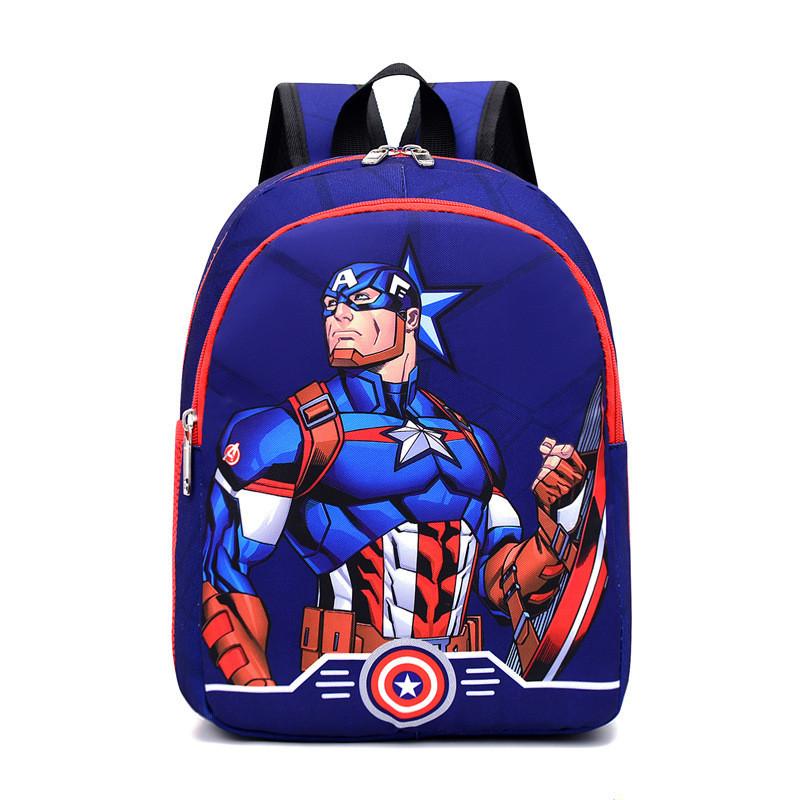 Toddler Boys Cartoon Backpack Trendy Superhero Design Ages 2-5 Durable Nylon