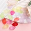 20Pcs 16*25mm Acrylic Lotus Leaf Scattered Beads Translucent Exquisite Handmade Material Headwear Earrings Jewelry Accessories
