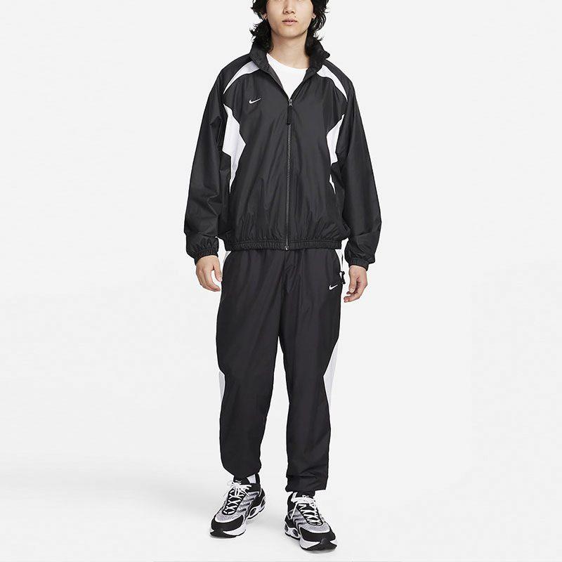 Nike Куртки Мужские Черный Стойка Умеренный Другое FB6571-010