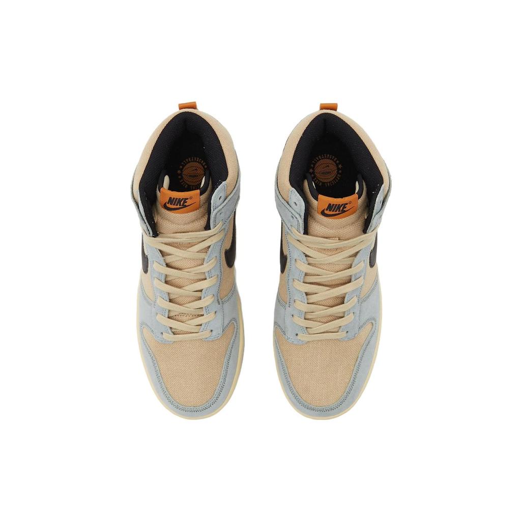 Nike Dunk High SE Hemp Hoops мужские кроссовки коричневые зерна светло-пемзовые FJ4191-200