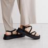 HIMIKO/Himiko/Cross Strap Sandals/651250 Black M