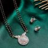 Комплект ожерелья Estele Mangalsutra с позолоченным цирконием и цирконием для женщин