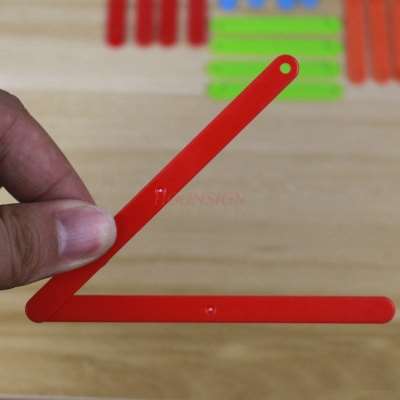 Mathematical tool model three-dimensional geometric appliances quadrangular teaching supplies demonstrator magnetic