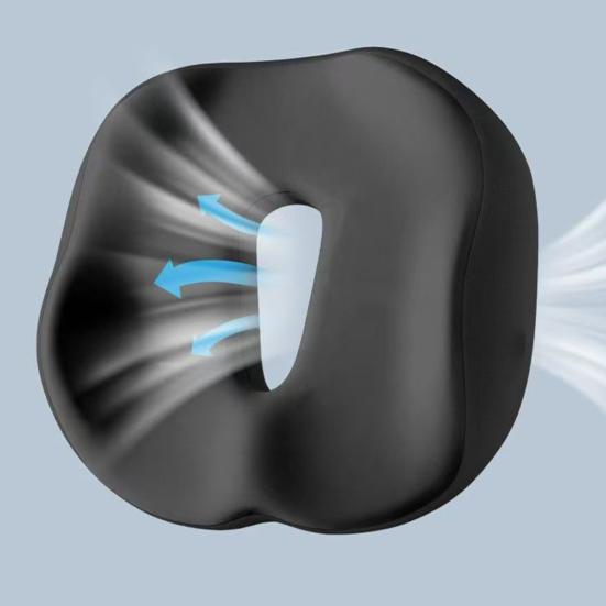 Подушка сиденья из пены с памятью Дышащий дизайн Снятие давления на копчик Эргономичная поддержка Офис