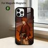 R-Rurouni Kenshin Phone Case For iPhone17,16,15,14,13,12,11 Plus,Pro Magnetic For Magsafe Wireless Charging