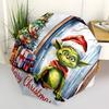 1pc Merry Christmas! Automatic Opening/Closing Umbrella, Portable Tri-Fold Design with 8-Bone Iron Frame, Perfect Outdoor Gift for Fans, Travelers, Da