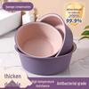 Durable Large Plastic Washbasin for Dorm Use - Ideal for Clothes, Face Washing, and Foot Baths