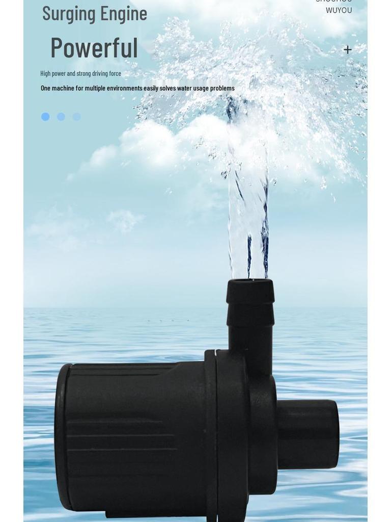 2024 Mini DC12V Brushless Water Pump for Soilless Culture & Ice Makers