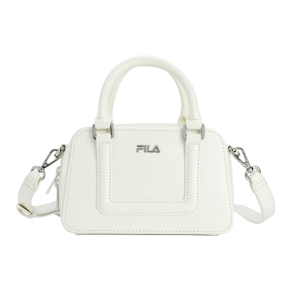 New FILA Polyurethane Shoulder Bag, Crossbody Bag, Handbag Mini Women's Cloud White F13W523164FWT