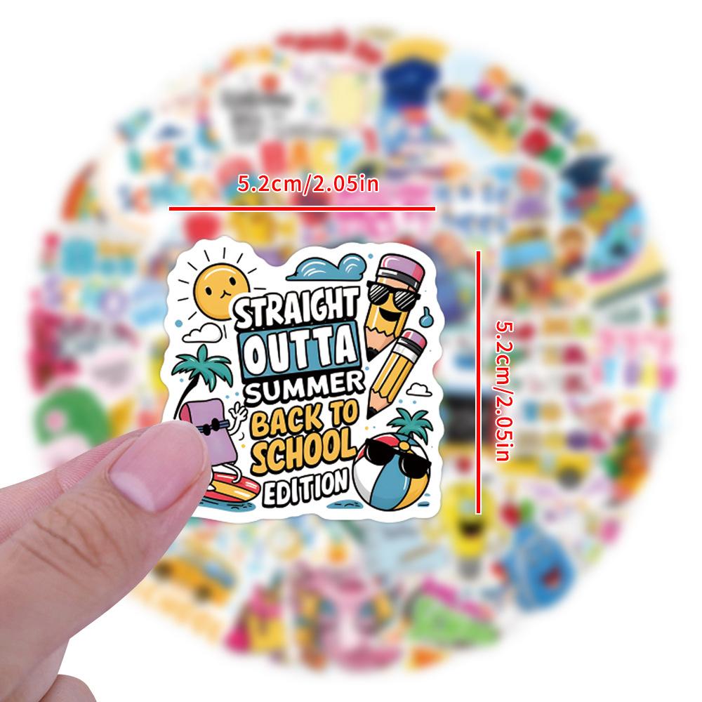 60 Новых Граффити Наклеек Снова в Школу Украсьте Чемодан Мобильный Телефон Персонализированные Наклейки