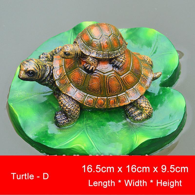 Cute Resin Pond Floating Frogs Statue Outdoor Garden Decorative Water Frog Sculpture For Home Garden Park Decor Ornament