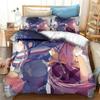 Luxury New 3D Print  Anime Yuru Camp Bedding Set Duvet Covers Pillowcases Comforter Bedding Sets Bedclothes Bed Home Textiles