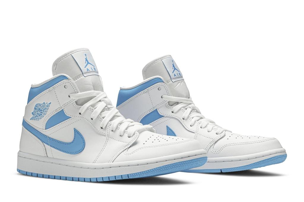 Air Jordan Wmns Air Jordan 1 Mid UNC BQ6472-114