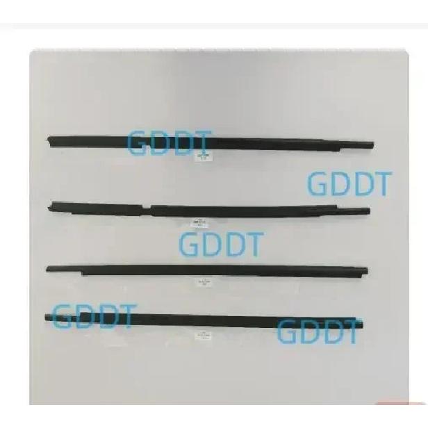 4 Pieces 5 Doors Outside Moulding Window Belt Line for Grand Vitara 2011 83831-65J00 Window Glass Rubber Seal