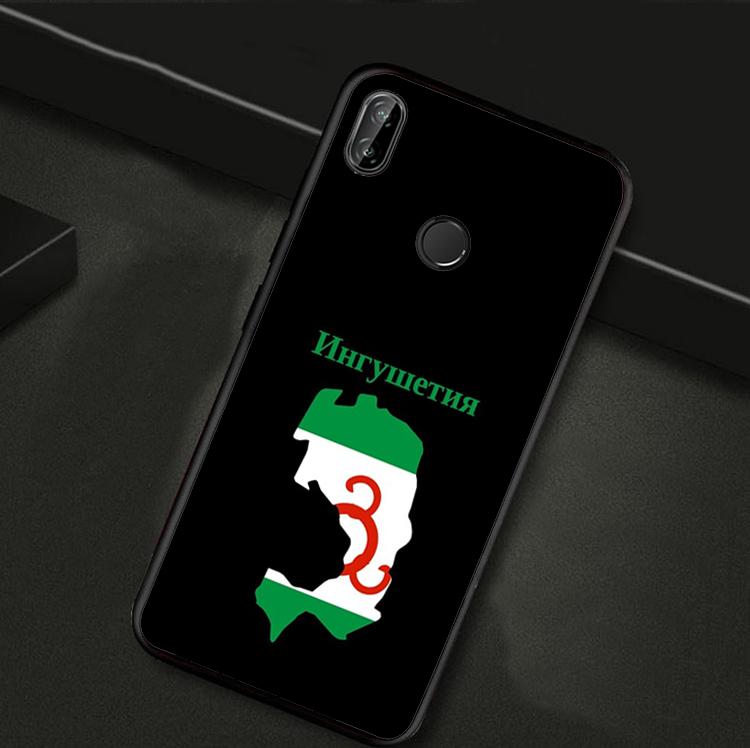 Флаг Ингушетии Для Huawei Nova 10 9 SE 3i 7i 8i 11i 12i Y73 Y90 Y70 Y72 Y61 Y91 P60 Pro P30 P40 Lite Чехол
