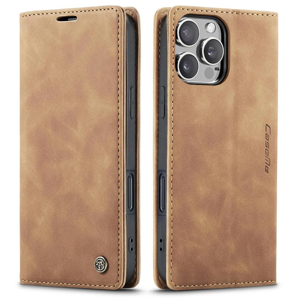 Кошелек-книжка для iPhone 16 Pro Max 16 Plus 16 Pro, кожаная магнитная обложка-книжка с держателем для карт, подставка - ударопрочный ТПУ