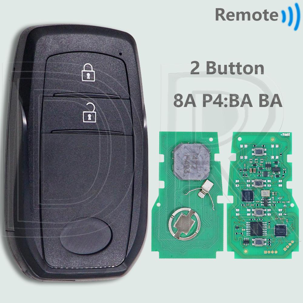 DR HYQ14FBX B3N2K2R 8A P4:Автомобильный пульт ДУ BA для Toyota Corrolla Crown Voxy Highlander Land Cruiser Prius Venza Alphard Sienna