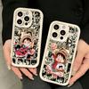 Чехол для телефона One Piece Луффи Зоро для iPhone 17e 17 16e 16 15 14 13 12 11 Air Pro Max Mini XR XS X 7 8 6 6s Plus Мягкий ТПУ