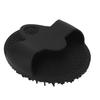 Silicone Bath Body Brush Gentle Exfoliating Body Scrubber Multi Functional Black Round Brush