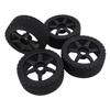 4pcs 1 7 1 8 RC Rally Car Tires Wheel Rims Sturdy Plastic Fashionable 17mm RC Rally Racing Tyres Replacement for ARRMA