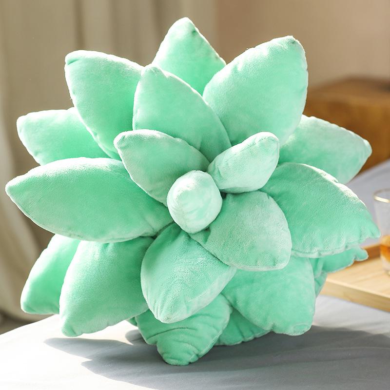 Succulent Plant Plush Pillow - Soft Doll Cushion Gift