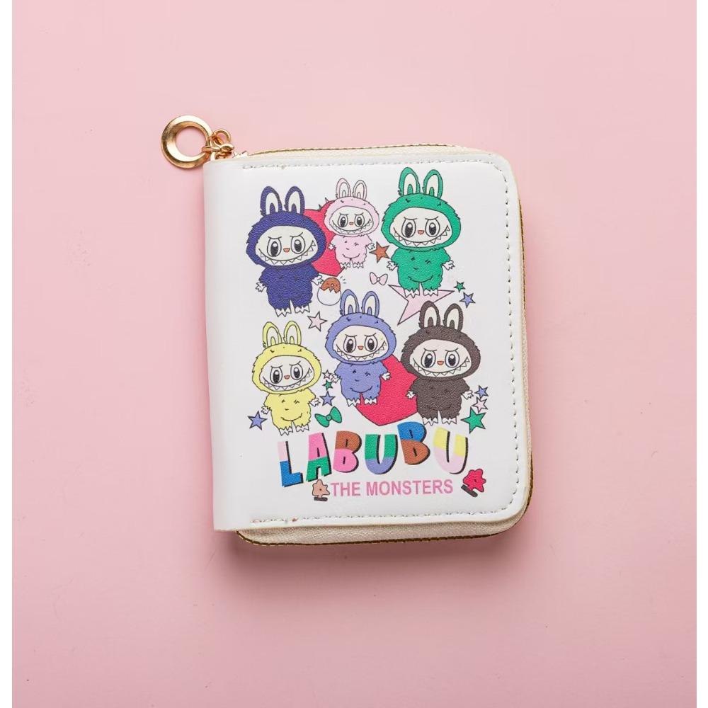 Small Wallet Short Kabibara Folding Card Bag Student Small Multi-ID Wallet