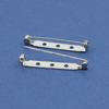 Plated Iron Back Bar Badge Holder Pins Basic Brooch Safe Lock Brooch Brooch