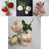 Elegant Artificial Silk Rose Bouquet For Home And Event Decoration