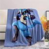 Lucario 2  Print Flannel Blanket, High quality Comfortable for All Seasons, Home Decor, Warmth and Comfort